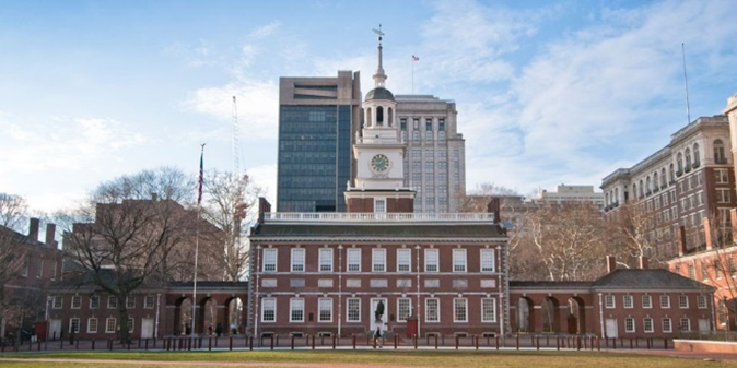 Independence Hall: Tòa nhà Độc Lập (hay chính thức là Tòa nhà bang Pennsylvania)